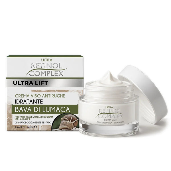 Crema viso bava di lumaca Retinol