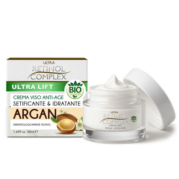 Crema viso anti-age argan Retinol
