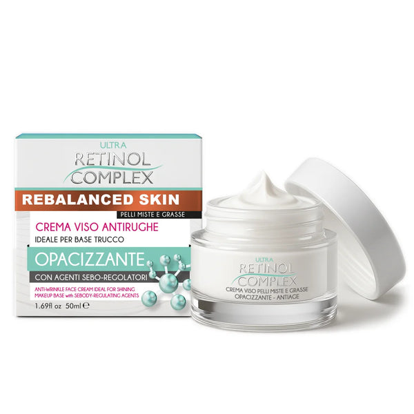 Crema viso opacizzante antirughe Retinol