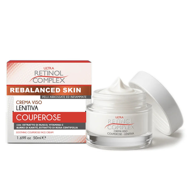 Crema viso lenitiva couperose Retinol