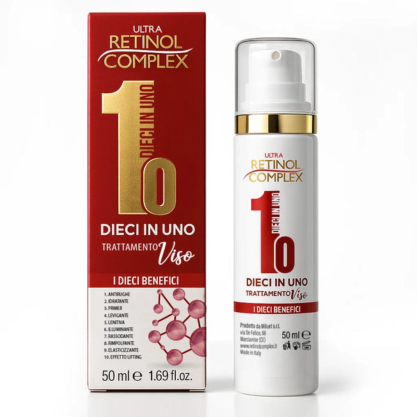 Trattamento viso 10 in 1 Retinol
