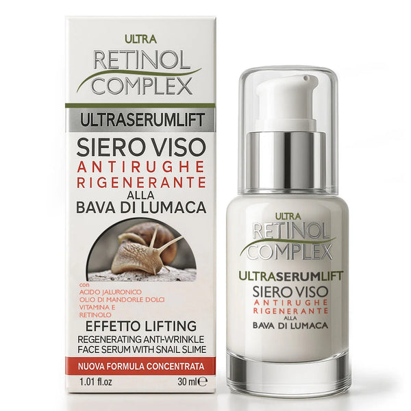 Siero viso alla bava di lumaca Retinol