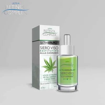 Siero viso alla cannabis Retinol