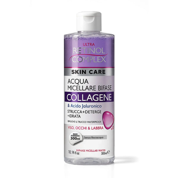 Acqua micellare bifase collagene Retinol