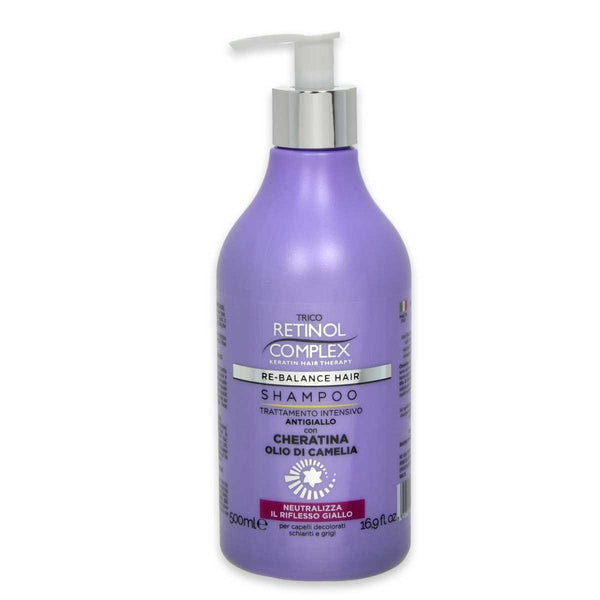 Shampoo cheratina olio camelia Retinol