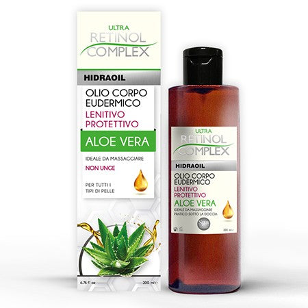 Olio corpo aloe vera Retinol