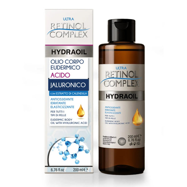 Olio corpo acido jaluronico Retinol