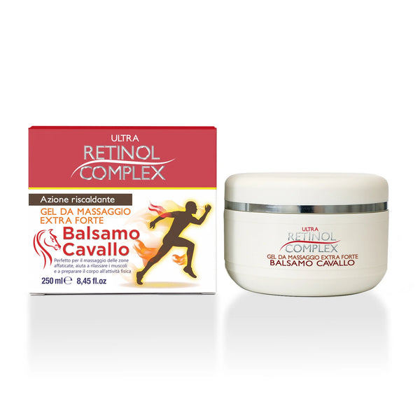 Gel massaggio balsamo cavallo Retinol