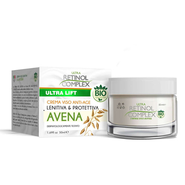 Crema viso anti-age avena Retinol