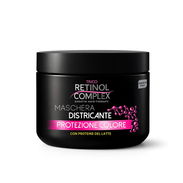 Maschera idratante capelli secchi e crespi Retinol