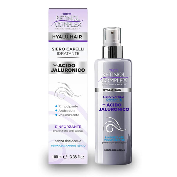 Siero capelli con acido jaluronico Retinol