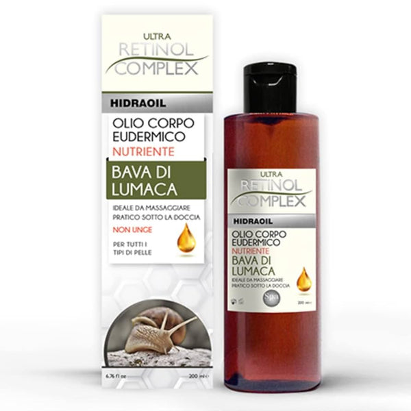 Olio corpo bava di lumaca Retinol