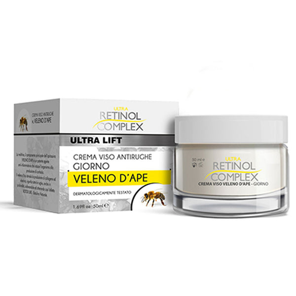 Crema viso antirughe veleno d'ape Retinol