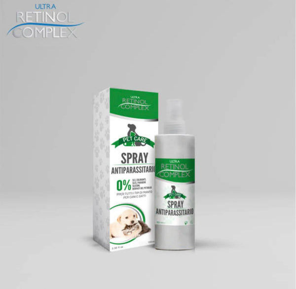 Spray antiparassitario pet care Retinol