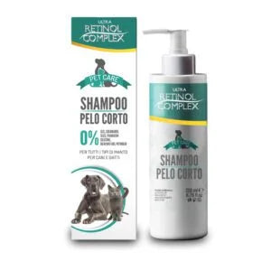 Shampoo pelo corto pet care Retinol