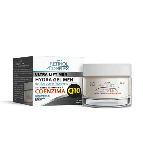 Crema gel men antirughe coenzima q10 Retinol