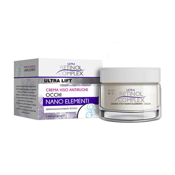 Crema viso antirughe nano elementi Retinol