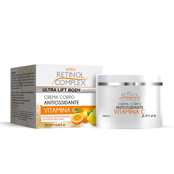 Crema corpo antiossidante vitamina C Retinol