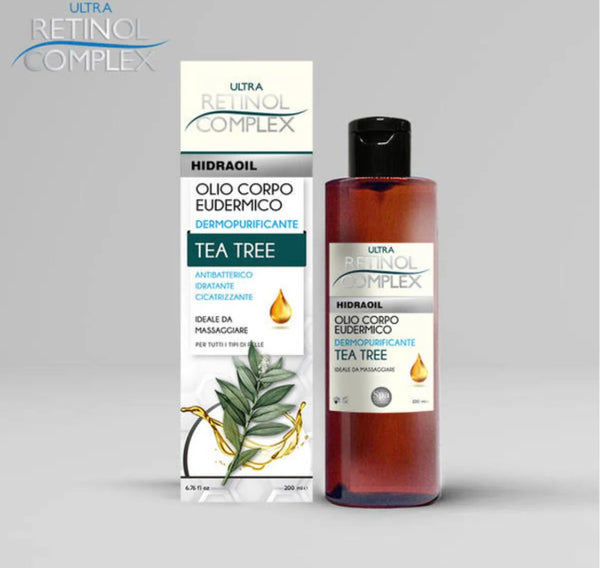 Olio corpo tea tree Retinol