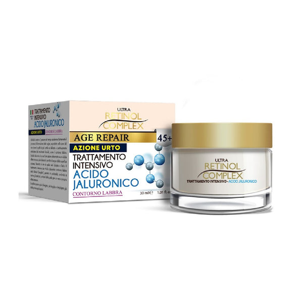 Age repair con acido jaluronico contorno labbra Retinol