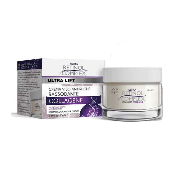 Crema viso antirughe collagene Retinol