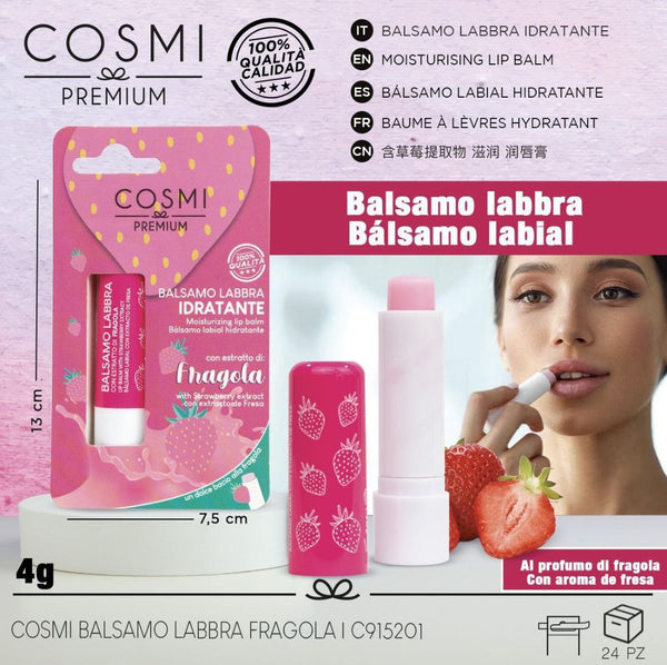 Balsamo labbra fragola Cosmi