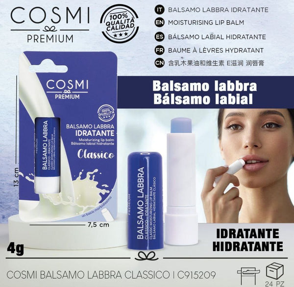 Balsamo labbra idratante classico Cosmi