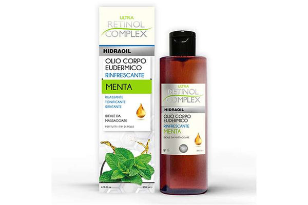 Olio corpo menta Retinol