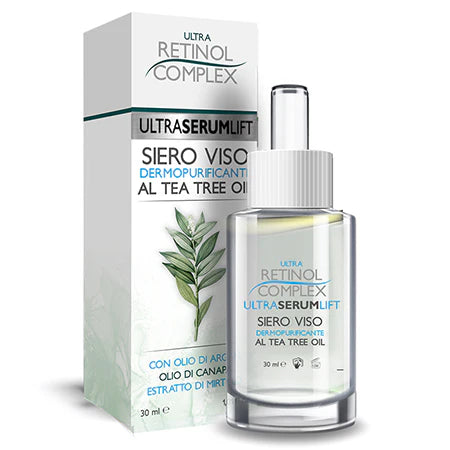 Siero viso al tea tree oil Retinol
